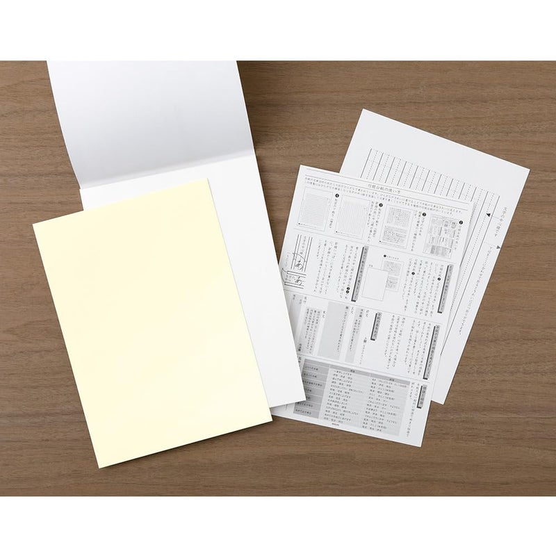 Designphil Midori 20519006 Stationery Paper for Beautiful Letters with Fountain Pen, Unruled A - Image 3
